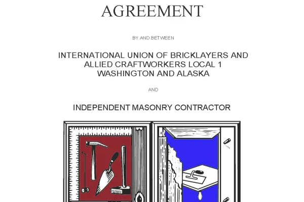 AK Agreement Cover Page