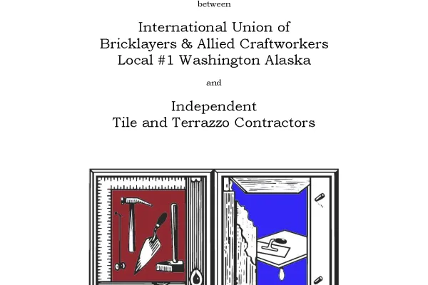 Tile - Terrazzo - Finisher CBA Cover page