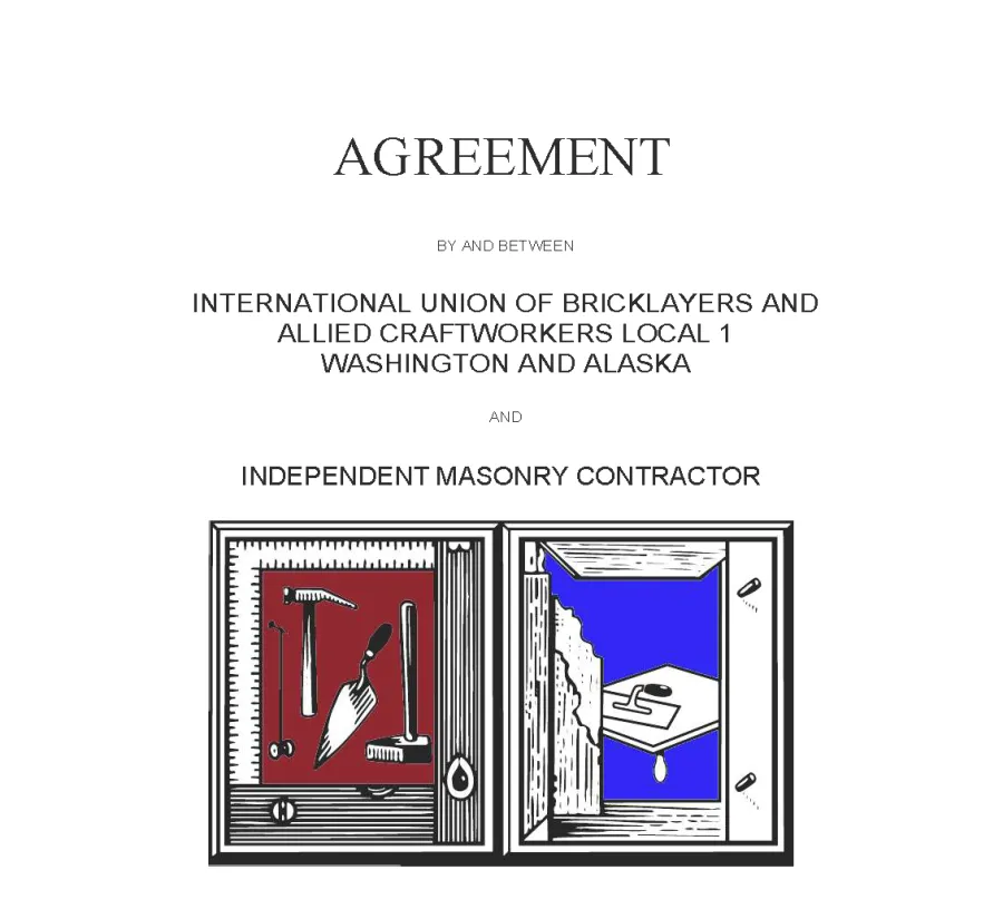AK Agreement Cover Page