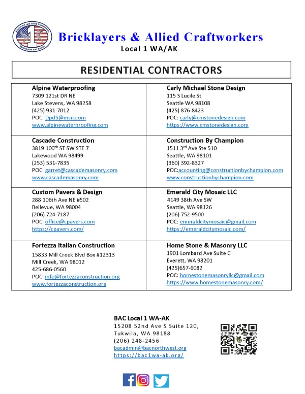 Residential Contractors pg1